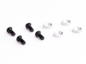 Flat Cross Screw W/Washer (ISO 4*10)