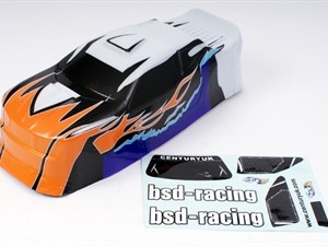 Prime Onslaught Bodyshell Pre Painted Orange 1/10