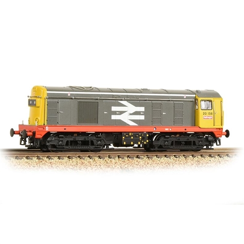 Class 20/0 Headcode Box 20156 BR Railfreight (Red Stripe) N Gauge Diesel Locomotive - 371-034A