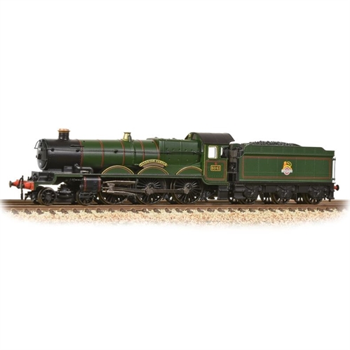 GWR 'Castle' 5041 'Tiverton Castle' BR Lined Green (EE) N Gauge Steam Locomotive - 372-031