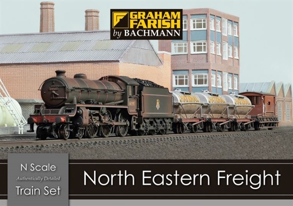 Graham Farish N Gauge North Eastern Freight Train Set