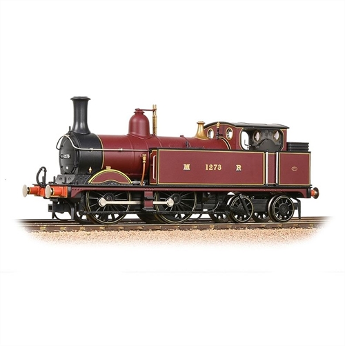 MR 1532 1P Tank 1273 Midland Railway Crimson Lake OO Gauge Steam Locomotive - 31-740