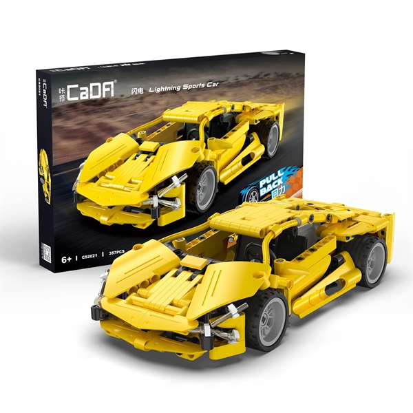 Pull Back Racing Car (357 Bricks)