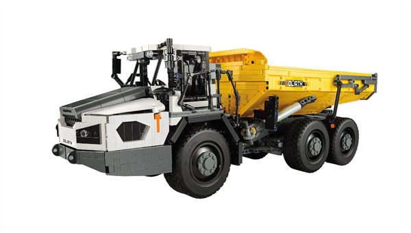 Goliath Dump Truck with RC Function (3067 Bricks)