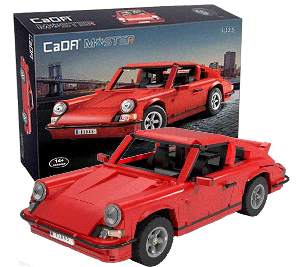 Classic Sports Car (1429 Bricks)