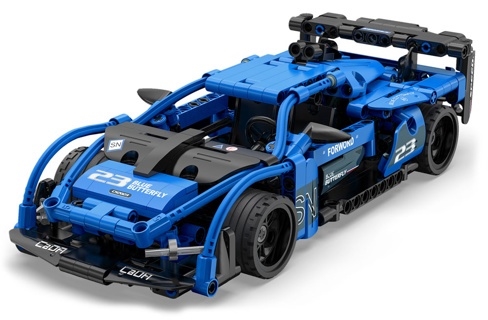 Shadow Pull Back Racing Car (380 Bricks)