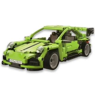 Legend Pull Back Racing Car (387 Bricks)