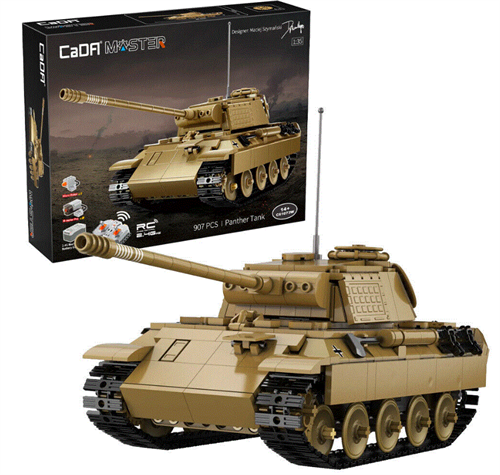 German Panther Tank with RC Function (907 Bricks)