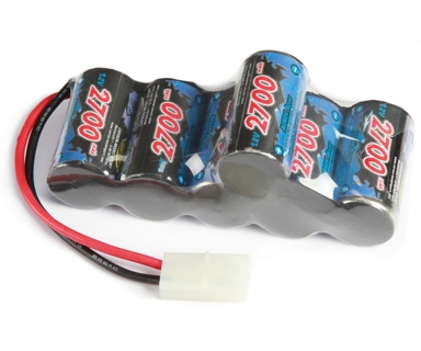 7.2v 2700mAh Ni-mh Hump Pack