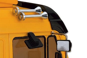 Carson 114 Truck Mirror and Horn Set