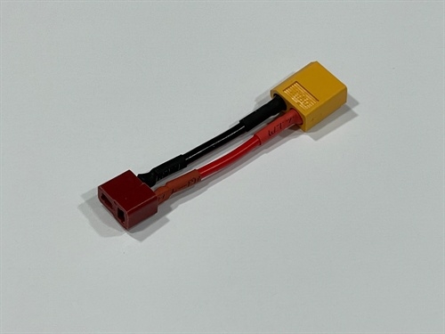 Deans (Female) to XT60 (Male) Battery Adaptor Lead