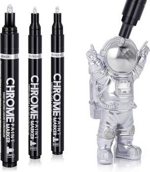 Chrome Paint Pen 3mm Medium Tip