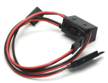 Futaba Switch Harness with Clip (Heavy Duty) 300mm