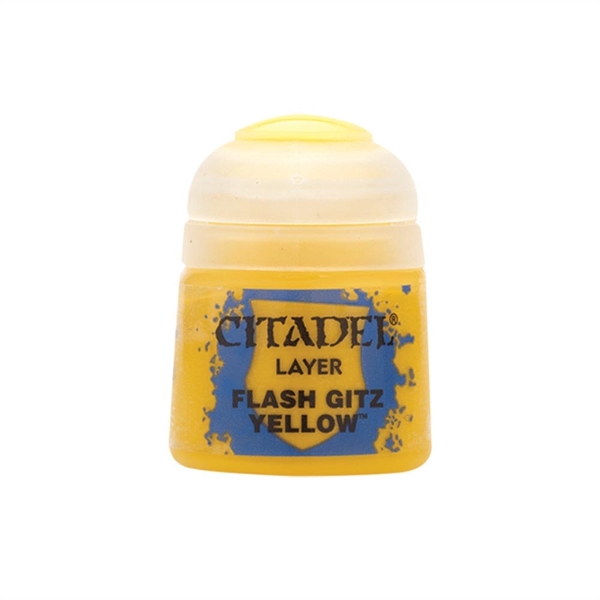 FLASH GITZ YELLOW PAINT