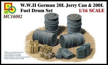 WWII German 20 Litre Jerry Cans and 200 Litre Fuel Drums