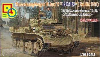 WWII German Panzerkampfwagen II Ausf.L “Luchs” (Sdkfz.123) Light Reconnaissance Tank