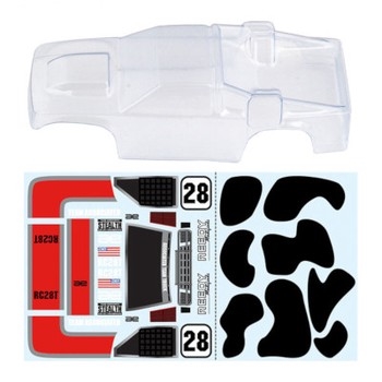 ASSOCIATED RC28T BODY CLEAR