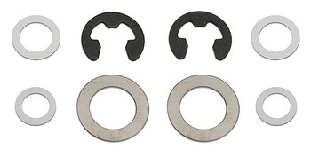 Team Associated MGT Main Gearbox Shims & Clips