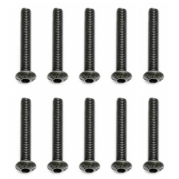 Team Associated M3 X 20 Button Head Hex Screws (10)