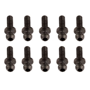 Team Associated Ballstud Short Neck 8mm (10) (TC5/6/6.2/7/7.1/7.2/10F6/12R6)
