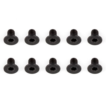 ASSOCIATED SCREWS M2.5x4mm FHCS (10)