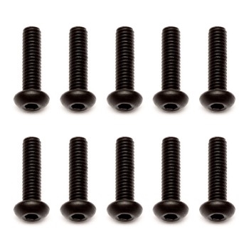 TEAM ASSOCIATED M2.5 X 10 BHCS Screws (10)