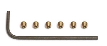 Team Associated 5-40 X 1/8 Set Screws w/Wrench