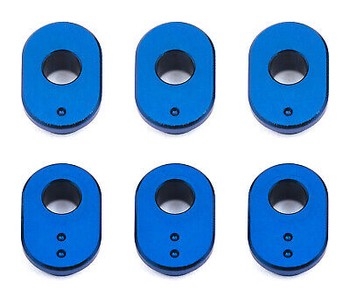ASSOCIATED RC10F6 CAMBER BUSHINGS (ALUMINUM)