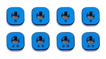 ASSOCIATED RC10F6 CASTER BUSHINGS (ALUMINUM)