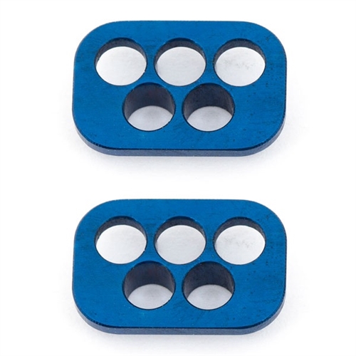 ASSOCIATED B6/B6.1 FT ALUMINIUM REAR HUB LINK INSERTS