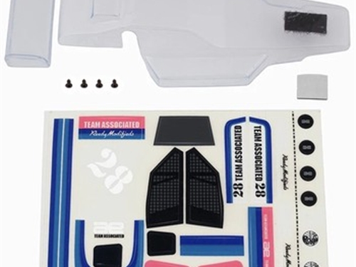 TEAM ASSOCIATED RC28 BUGGY BODY CLEAR