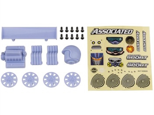 TEAM ASSOCIATED NANO SPORT RACE PACK WHITE