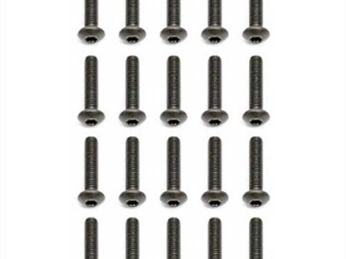 Team Associated M3 X 14 Button Head Hex Screws (10)