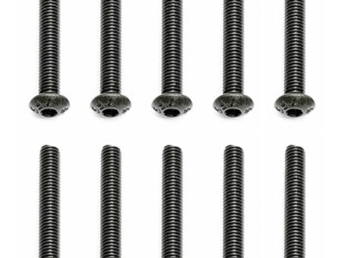 Team Associated M3 X 20 Button Head Hex Screws (10)