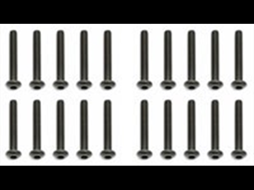Team Associated M3 X 22 Button Head Hex Screws (10)