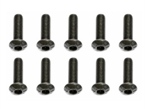 Team Associated M3 X 10 Button Head Hex Screw (10)