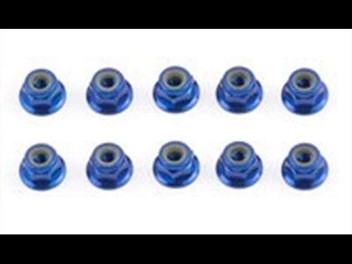 Team Associated Factory Team Blue 4mm Locknut