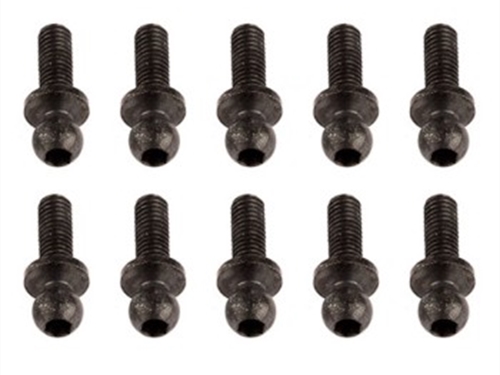 Team Associated Ballstud Short Neck 8mm (10) (TC5/6/6.2/7/7.1/7.2/10F6/12R6)
