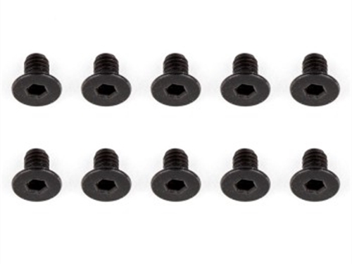 ASSOCIATED SCREWS M2.5x4mm FHCS (10)