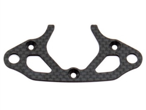 TEAM ASSOCIATED TC7.1 FT BUMPER BRACE - GRAPHITE