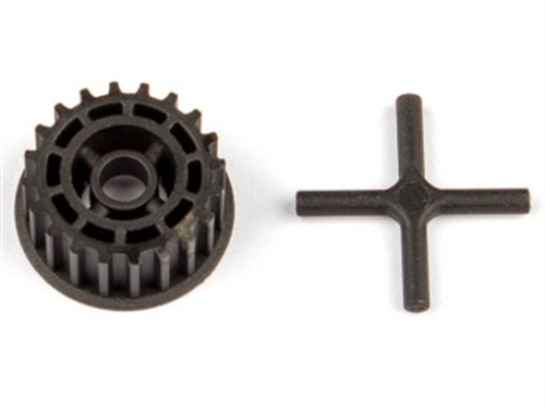 TEAM ASSOCIATED TC7.2 SPUR GEAR PULLEY AND DIFF X-PIN