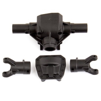 ASSOCIATED CR12 FRONT AXLE HOUSING & HUBS
