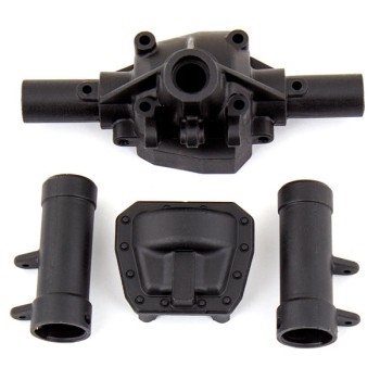 ASSOCIATED CR12 REAR AXLE HOUSING & HUBS
