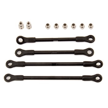 ASSOCIATED CR12 REAR UPPER & LOWER LINK SETS
