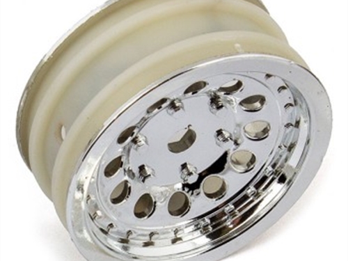 ASSOCIATED CR12 WHEEL SET CHROME