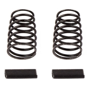 ASSOCIATED RC10F6/12R6 SIDE SPRINGS BLACK 3.9 LB/IN