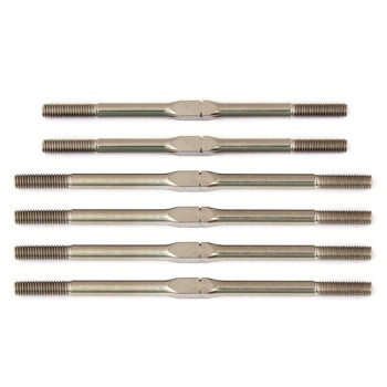 ASSOCIATED FT TITANIUM TURNBUCKLE SET RC10T6.1