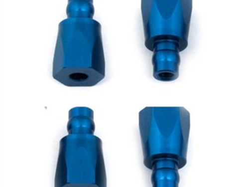 ASSOCIATED RC8B3.1/RC8B3.2 SHOCK BUSHINGS ALUMINIUM