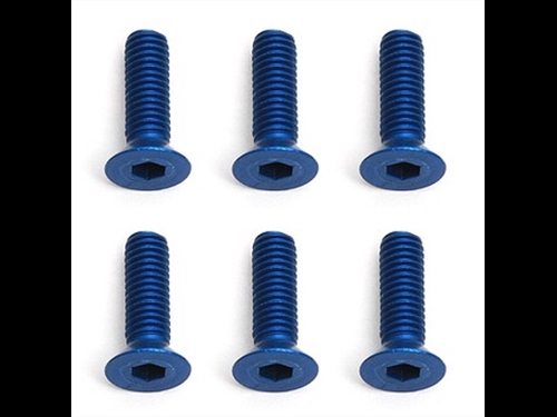 Team Associated Factory Team M3X10 Fhcs Blue Aluminium (6)
