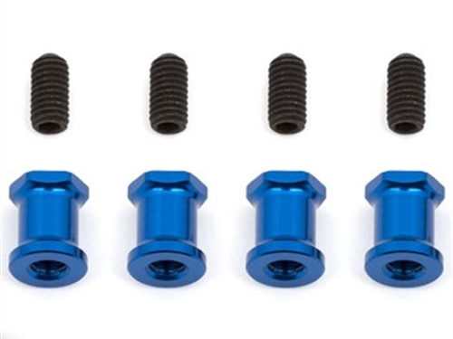 ASSOCIATED RC10F6 SUSPENSION ARM STANDOFFS